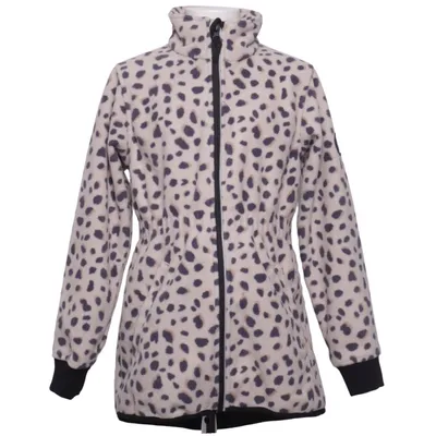Fleece jacket (Beige, Black) from Polarn O. Pyret Recycled polyester