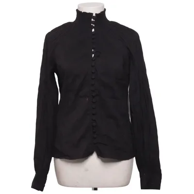 Blouse (Noir) de Solar Coton, Élasthane, Polyamide