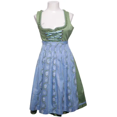 Dirndl (Vert, Bleu, Blanc) de Turi Landhaus Coton