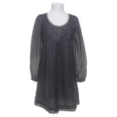 Klänning (Grå) från Designers Remix Collection Acetat, Polyester, Silke, Ull