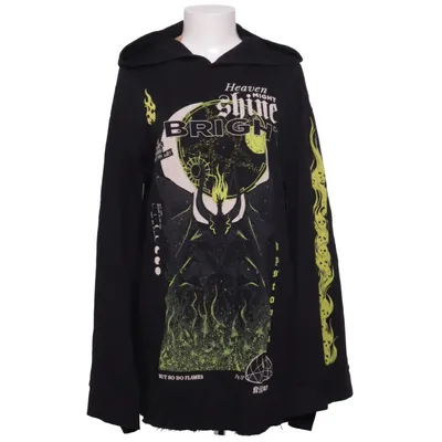 Huvtröja (Svart) från Killstar Bomull, Polyester