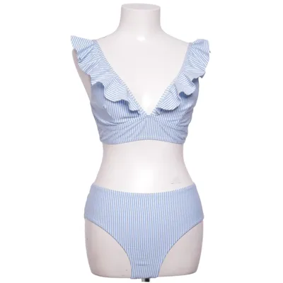 Bikini (Blue, White) Elastane, Polyester