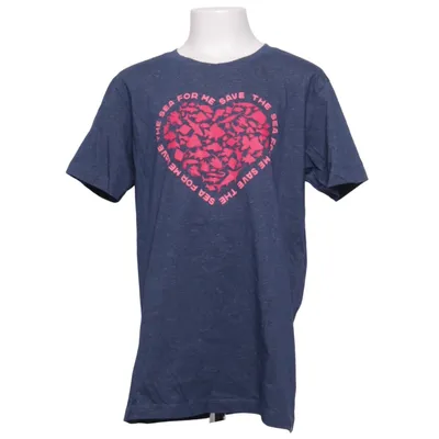 T-shirt (Blue, Red) from Jack Wolfskin Organic cotton, Polyester