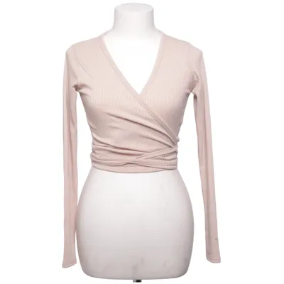 Wrap top (Beige) from Femme Luxe Elastane, Polyester