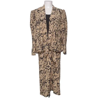 Kjole (Beige, Sort) fra Eurofashion Polyester
