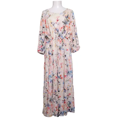 Långklänning (Beige, Flerfärgad) från Pure Female Viskos