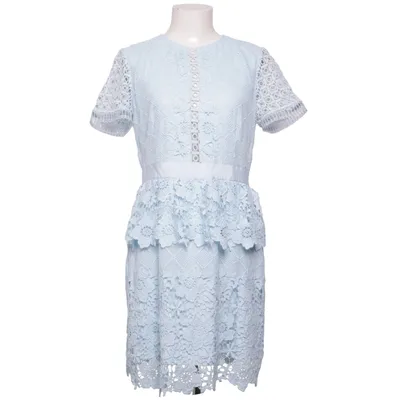Kleid (Blau) von Ted Baker Baumwolle, Elasthan, Polyester
