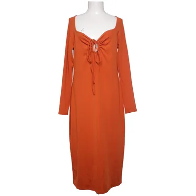 Dress (Orange) from Gina Tricot Elastane, Polyamide