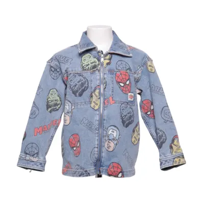 Jeansjacka (Blå, Flerfärgad) från H&M Bomull, Elastan