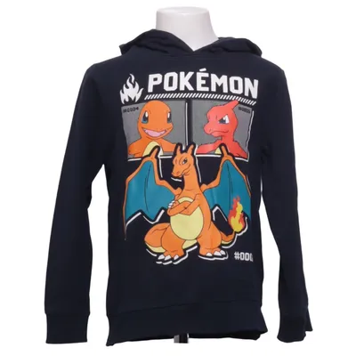 Capuchon sweater (Blauw) van Name It Katoen, Elastaan