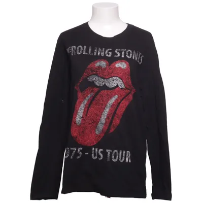 T-shirt à manches longues (Noir) de The Rolling Stones Coton
