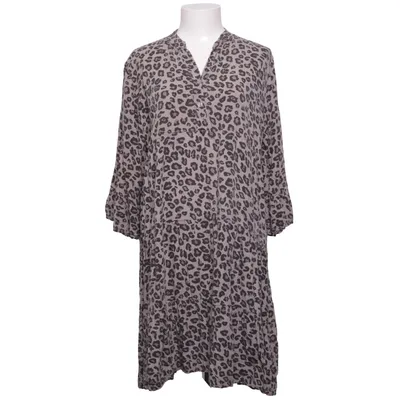 Klänning (Beige, Svart) från Flair Bomull, Linne