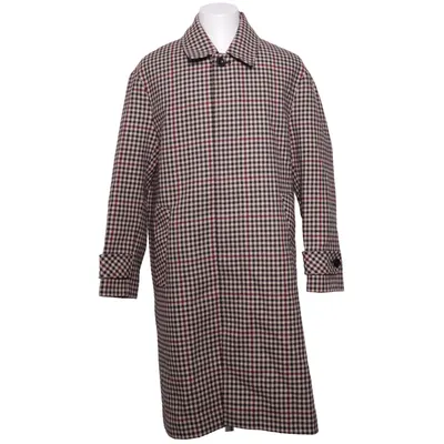 Manteau (Beige, Noir, Rouge) de Mennace Polyester, Laine