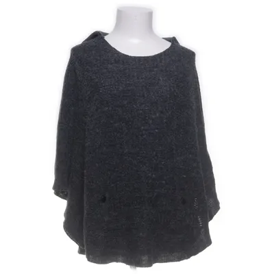 Poncho (Grijs) van Multiblu Acryl, Polyamide