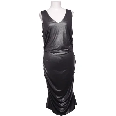 Jurk (Grijs) van Lapis Elastaan, Polyester
