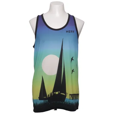 Tanktop (Blauw, Groen, Meerkleurig) van Neff Polyester