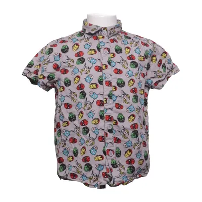 Chemise à manches courtes (Gris, Multicolore) de Marvel Comics Coton