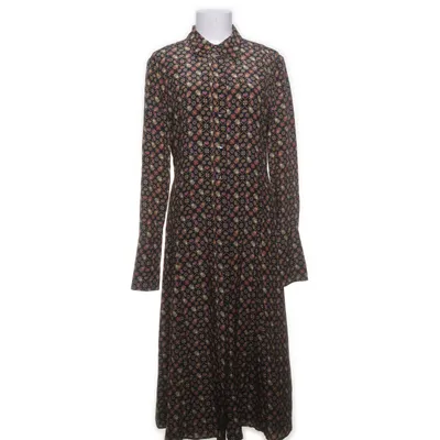 Skjortekjole (Sort, Flerfarvet) fra Paul Smith Polyester, Silke