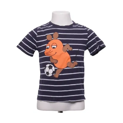 T-shirt (Blue, White, Multicolored) from DieMaus Cotton