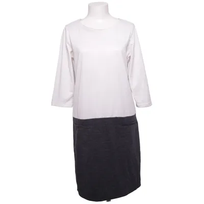 Kjole (Grå, Beige) fra Mana Elastan, Polyester, Viscose