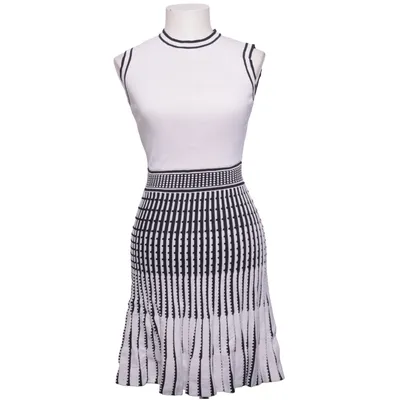 Kjole (Hvid, Sort) fra Ted Baker Elastan, Polyamid, Viscose