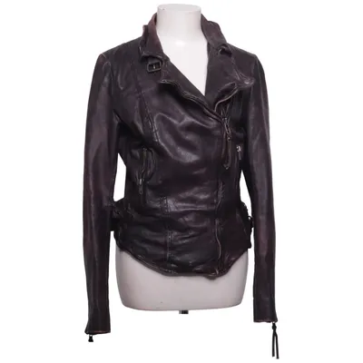 Biker jacket (Black, Brown) from Muubaa