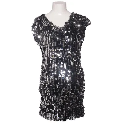 Cocktailjurk (Zwart, Zilver) van Rare Polyester