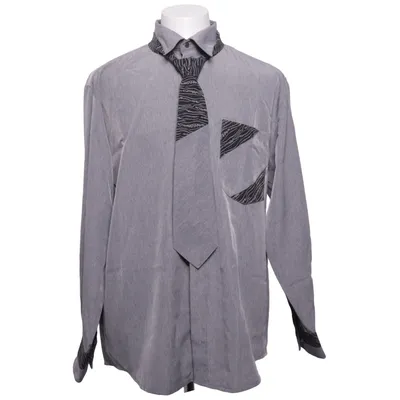 Chemise (Gris, Noir) de Roger Kent Polyester