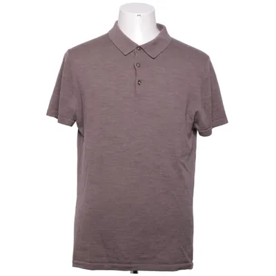 Polo shirt (Brown) from John Henric Merino wool