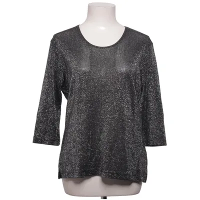 Top (Schwarz, Silber) von Golden Line Polyester, Viskose