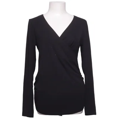 Nursing blouse (Black) from H&M Mama Elastane, Polyester, Viscose