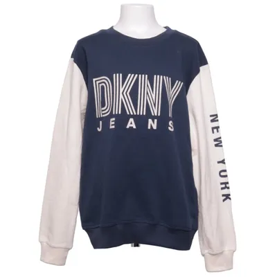 Sweatshirt (Bleu, Blanc) de DKNY Jeans Coton, Polyester