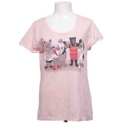 T-shirt (Pink, Flerfarvet) fra Insight Bomuld