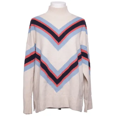 Turtleneck (Beige, Multicolored) from Jaeger Cashmere, Wool