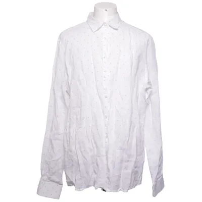 Shirt (White, Blue) from Berkeley Linen