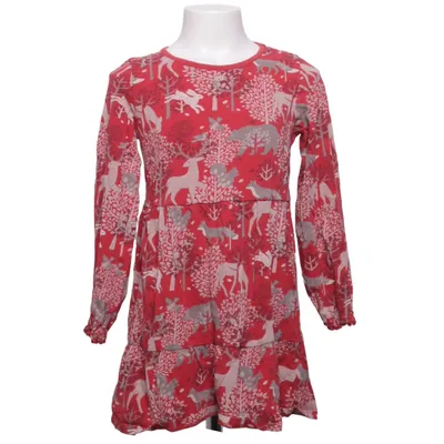Jurk (Rood, Beige) van Peuhu Katoen