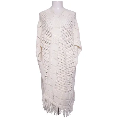 Väst (Vit) från Lindex Bomull, Polyester, Viskos