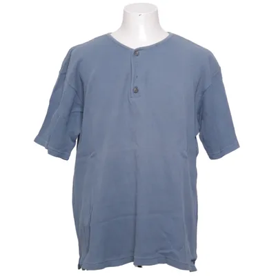 Henley shirt (Blue) from Basic Line Cotton