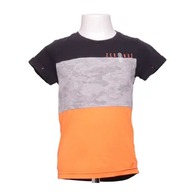 T-shirt (Black, Gray, Orange) from George Cotton, Polyester, Viscose