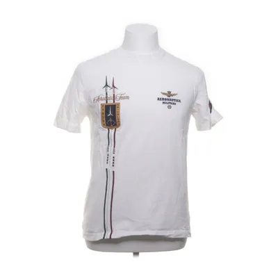 T-shirt (Vit) från Aeronautica Militare Bomull