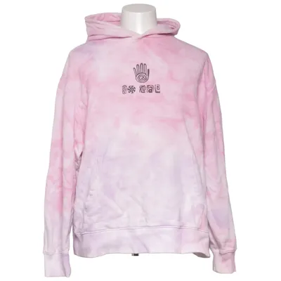 Hoodie (Pink, White) from Topman Cotton, Elastane