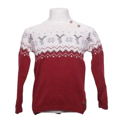 Christmas sweater (Red, White, Gray) from Newbie by KappAhl Cotton