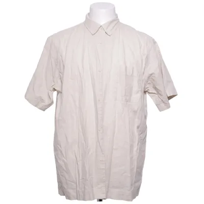 Chemise à manches courtes (Beige) de Vailent Coton, Lin