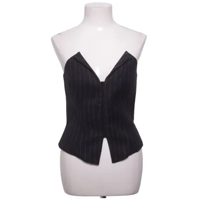 Corset (Black) from H&M Studio Cotton, Elastane, Wool
