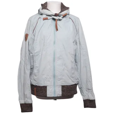 Jacket (Blue, Gray) from Naketano Cotton, Polyamide