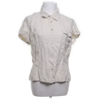 Kortärmad skjorta (Beige) från Gianini