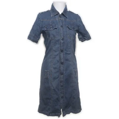 Jeansklänning (Blå) från Milla Bomull