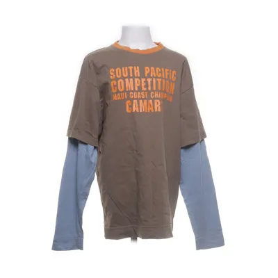 Baseball T-shirt (Brown, Blue, Orange) from Camaro Cotton