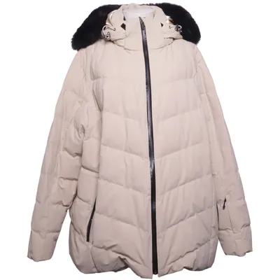 Winterjacke (Beige) von Áhkká Elasthan, Polyamid, Polyester