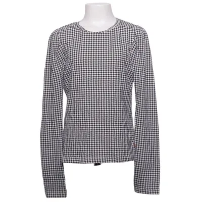 Top (Schwarz, Weiß) von Ü by KappAhl Baumwolle, Elasthan